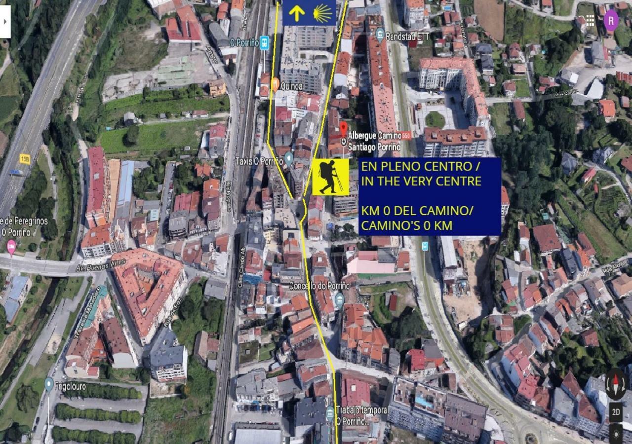 Albergue -Wifi- O Apartamento -No Wifi- Camino Santiago Porrino - En Pleno Centro - City Centre מראה חיצוני תמונה